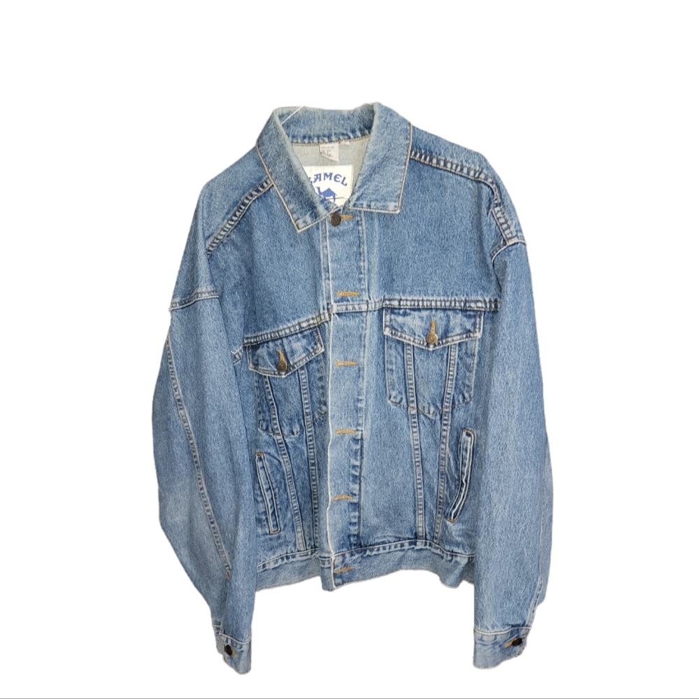 Vintage Camel Cigarettes Denim Jacket